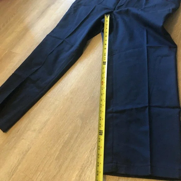Montgomery Ward vintage work pants flannel lined new NWT. mens 44/29 blue